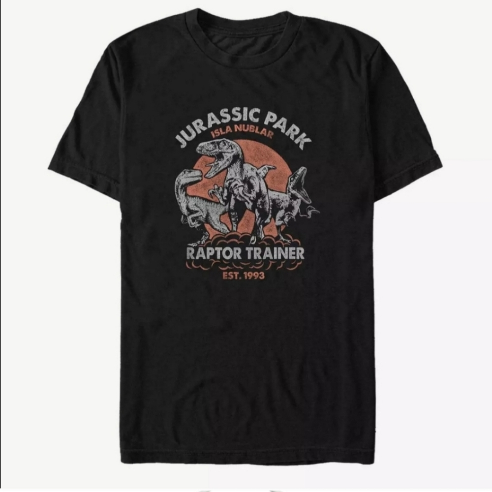 🆕️ Jurassic Park Raptor Trainer Graphic Tee